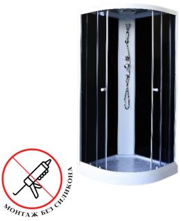 Душевая кабина Parly Classic 100x100см EC1031